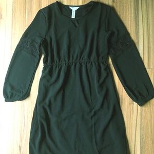 New Ma Cherie Maternity Peasant Dress SZ XL